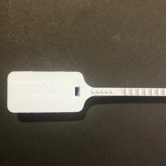 Other | Offwhite Zip Tie | Poshmark